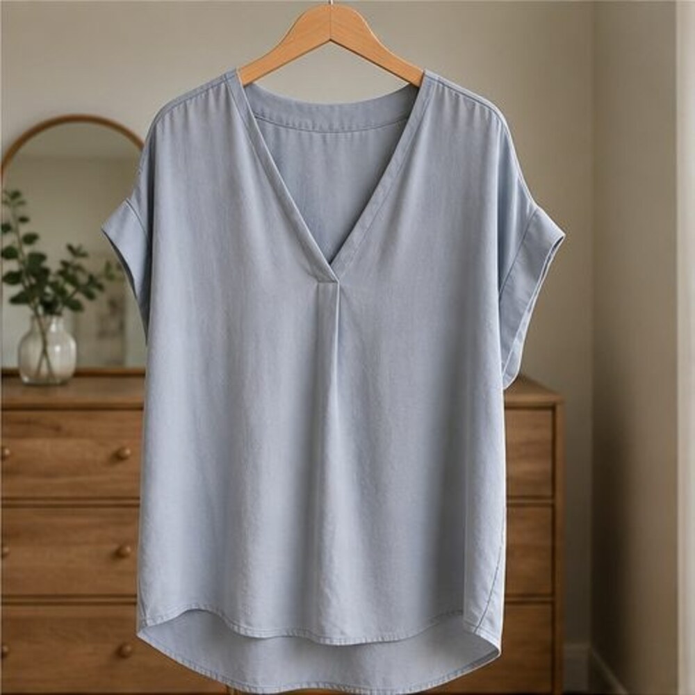 Gray Cami Blouse
